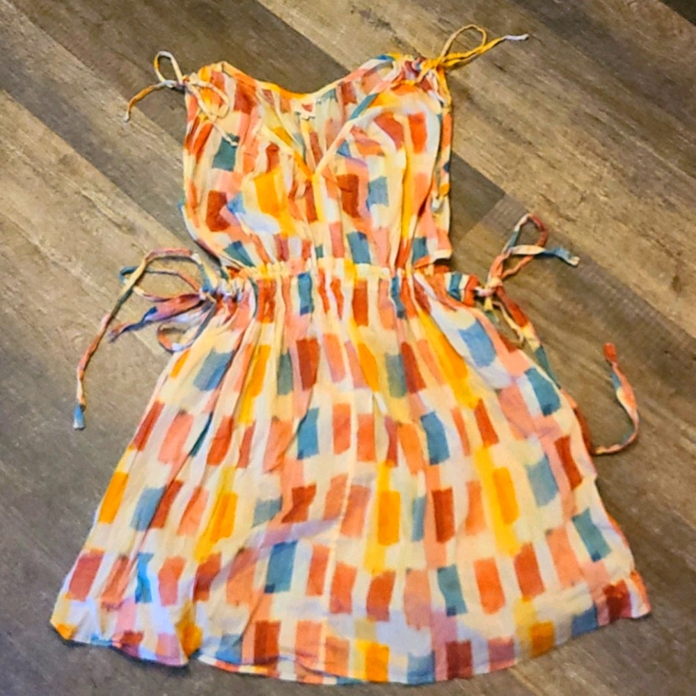 ~Anthro~LILKA~ Painter's Palate Cotton Sundress